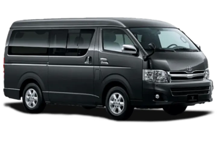 Sewa Toyota Hiace sumur batu